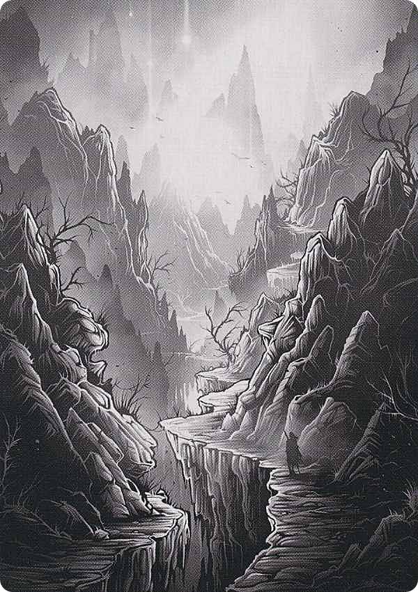 マジックザギャザリング MID JP 79/81 山 (日本語版 アート・カード) イニストラード：真夜中の狩り