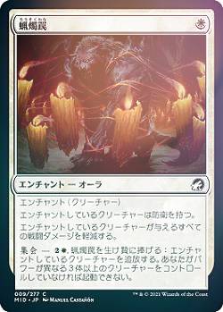 【FOIL】マジックザギャザリング MID JP 009 蝋燭罠 (日本語版 コモン) イニストラード：真夜中の狩り ..