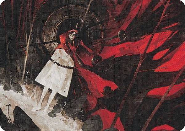 マジックザギャザリング VOW 41/81 歓待の呪い (日本語版 アート・カード) イニストラード 真紅の契り