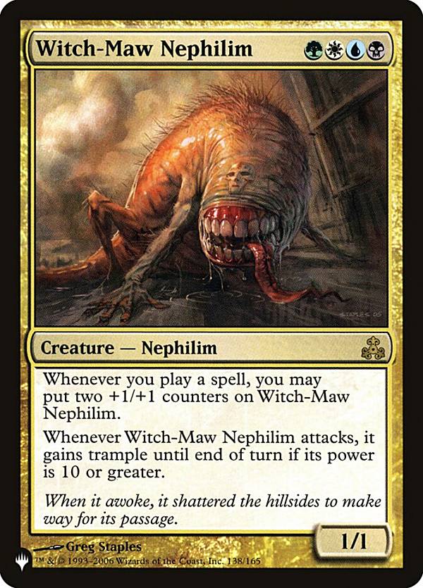 ޥå㥶 GPT EN Witch-Maw Nephilim (Ѹ 쥢) The List ꥹ