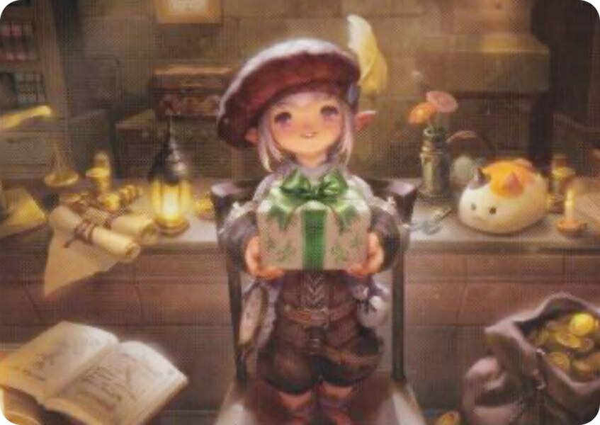 マジックザギャザリング FIN JP 25/53 タタル・タル (日本語版 アート・カード) FINAL FANTASY ファイナルファンタジー (MTG)