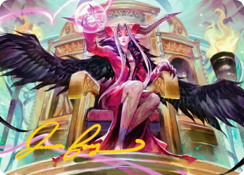 【金色箔押し】マジックザギャザリング FIN JP 09/53 魔女の野望 (日本語版 アート・カード) FINAL FANTASY ファイナルファンタジー (MTG)