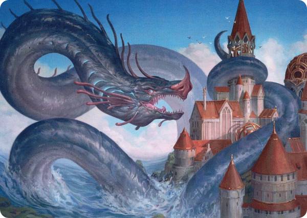 マジックザギャザリング DMU JP 18/81 トレイリアの恐怖 (日本語版 アート・カード) 団結のドミナリア