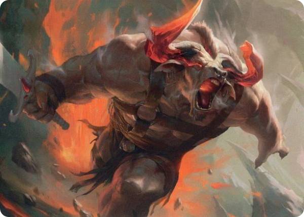 マジックザギャザリング DMU JP 31/81 猛然たる怒声 (日本語版 アート・カード) 団結のドミナリア