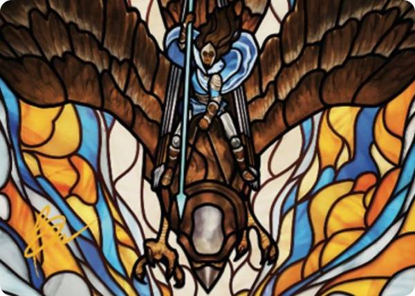 【金色箔押し】マジックザギャザリング DMU JP 79/81 空騎士、トゥーラ・ケネルッド (日本語版 アート・カード) 団結のドミナリア