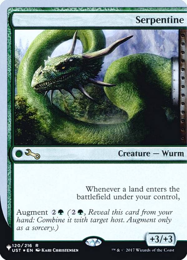 REALiZE ȥ쥫ۥӡŷԾŹ㤨֡FOILۥޥå㥶 UST Serpentine (Ѹ 쥢 The List ꥹȡפβǤʤ50ߤˤʤޤ