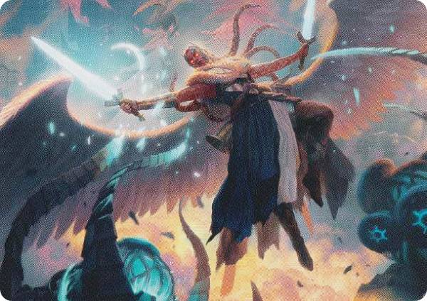 マジックザギャザリング MOM JP 02/81 加護をもたらす戦乙女 (日本語版 アート・カード) 機械兵団の進軍