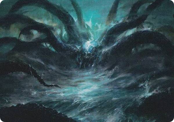 マジックザギャザリング LTR JP 07/81 水中の監視者 (日本語版 アート・カード) 指輪物語：中つ国の伝承