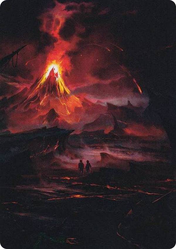 マジックザギャザリング LTR JP 80/81 ゴルゴロスの谷 (日本語版 アート・カード) 指輪物語：中つ国の伝承