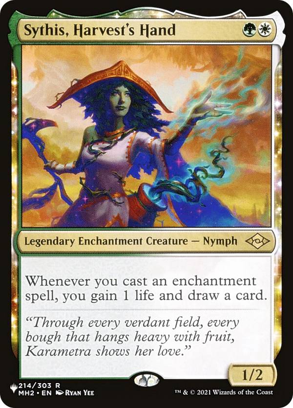 マジックザギャザリング MH2 EN Sythis, Harvest's Hand (英語版 レア) The List ザ・リスト