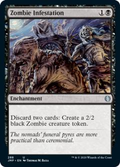 マジックザギャザリング JMP EN 288 ゾンビの横行 (英語版 アンコモン) Jumpstart MTG