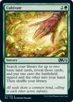マジックザギャザリング M21 EN 177 耕作 (英語版 アンコモン) 基本セット2021 Core Set (MTG)