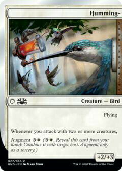 マジックザギャザリング MTG UND EN 007 Humming- (英語版 コモン) Unsanctioned