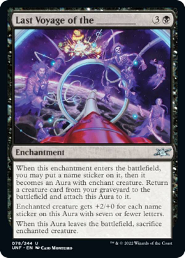 REALiZE ȥ쥫ۥӡŷԾŹ㤨֥ޥå㥶 UNF EN 078 Last Voyage of the ________ (Ѹ 󥳥 UNFINITYפβǤʤ30ߤˤʤޤ