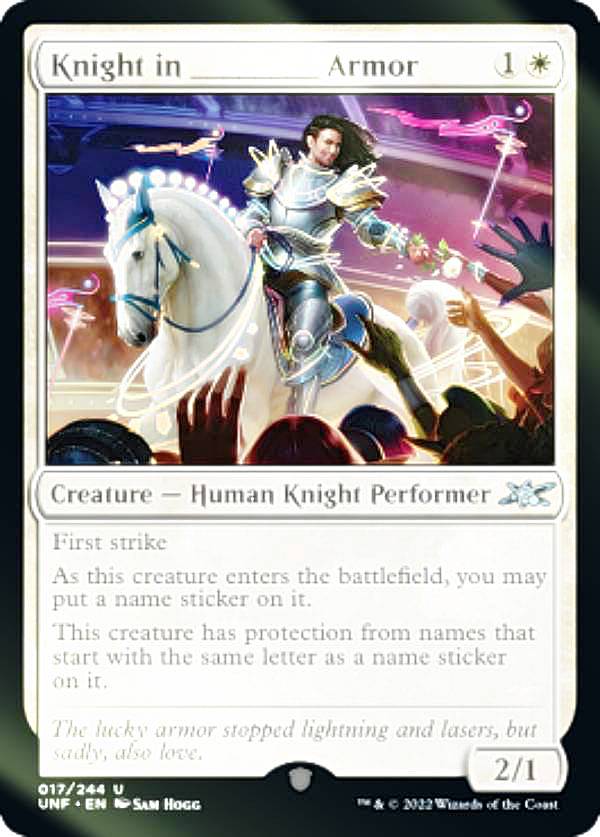 REALiZE ȥ쥫ۥӡŷԾŹ㤨֡FOILۥޥå㥶 UNF EN 017 Knight in ________ Armor (Ѹ 󥳥 UNFINITYפβǤʤ50ߤˤʤޤ