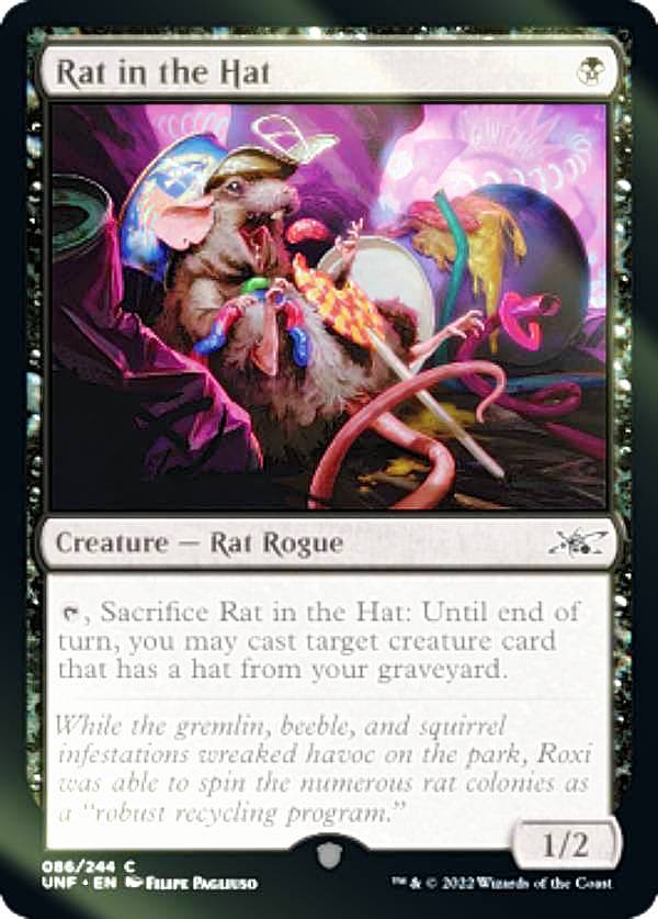 REALiZE ȥ쥫ۥӡŷԾŹ㤨֡FOILۥޥå㥶 UNF EN 086 Rat in the Hat (Ѹ  UNFINITYפβǤʤ30ߤˤʤޤ