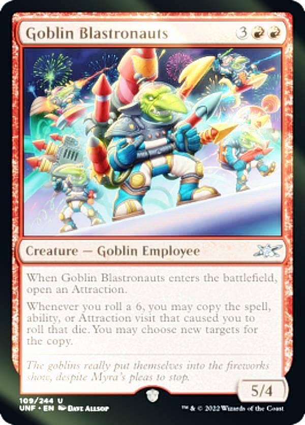 REALiZE ȥ쥫ۥӡŷԾŹ㤨֡FOILۥޥå㥶 UNF EN 109 Goblin Blastronauts (Ѹ 󥳥 UNFINITYפβǤʤ50ߤˤʤޤ