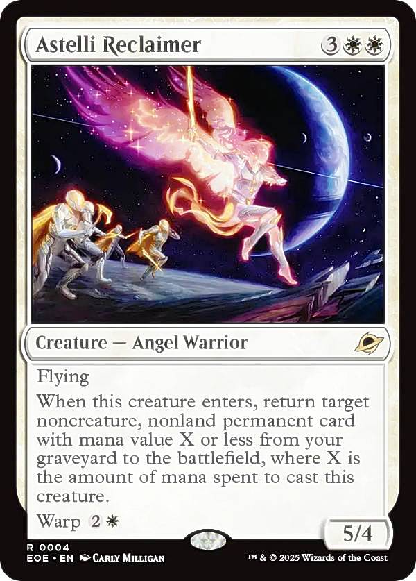 マジックザギャザリング EOE EN 0004 アステッリの回収者 (英語版 レア) 久遠の終端 (MTG)