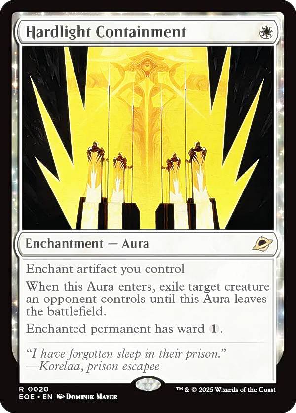 マジックザギャザリング EOE EN 0020 堅光牢への封じ込め (英語版 レア) 久遠の終端 (MTG)