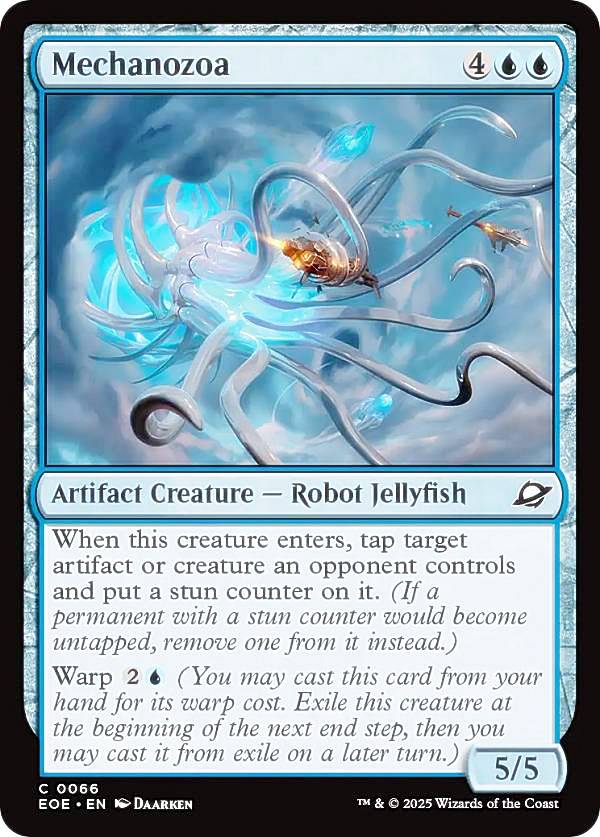 マジックザギャザリング EOE EN 0066 メカノゾア (英語版 コモン) 久遠の終端 (MTG)