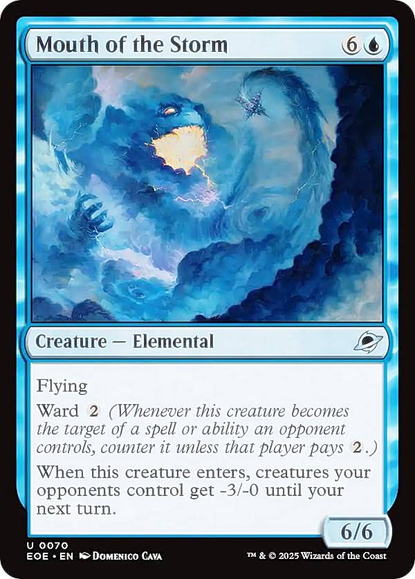 マジックザギャザリング EOE EN 0070 嵐の口 (英語版 アンコモン) 久遠の終端 (MTG)