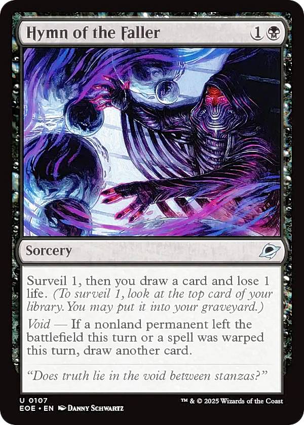 マジックザギャザリング EOE EN 0107 切り倒す者の賛歌 (英語版 アンコモン) 久遠の終端 (MTG)