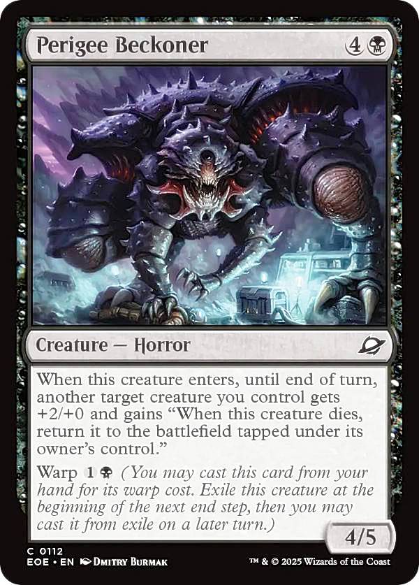 マジックザギャザリング EOE EN 0112 近点の誘き寄せ (英語版 コモン) 久遠の終端 (MTG)