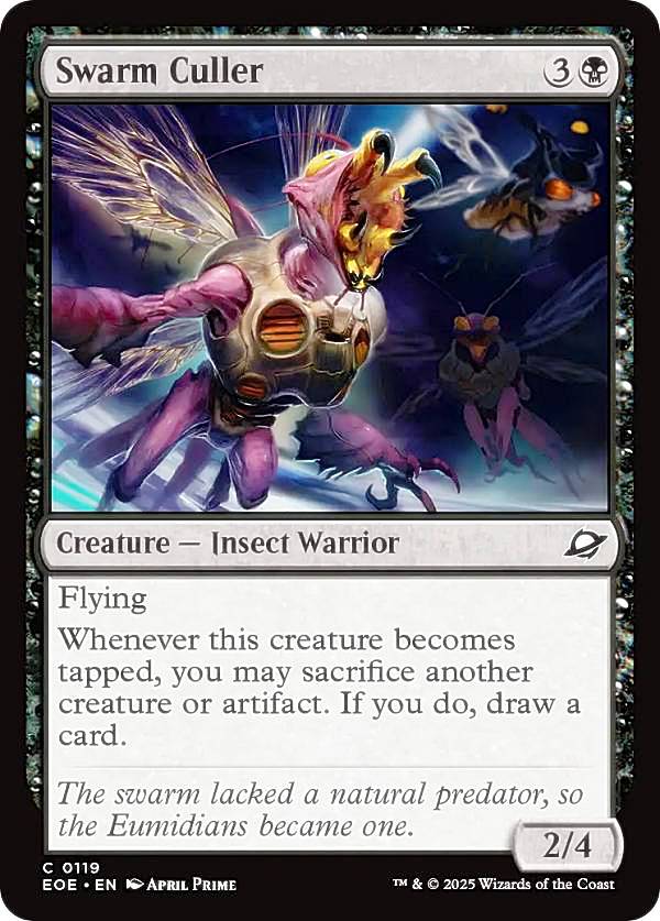 マジックザギャザリング EOE EN 0119 大群の淘汰者 (英語版 コモン) 久遠の終端 (MTG)