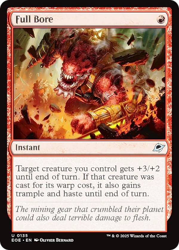 マジックザギャザリング EOE EN 0135 急抗直下 (英語版 アンコモン) 久遠の終端 (MTG)