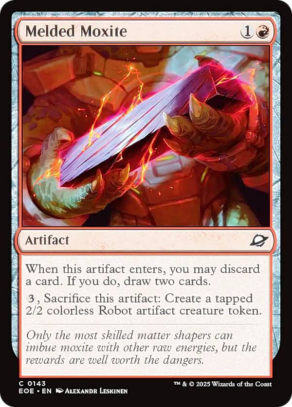 マジックザギャザリング EOE EN 0143 モーキサイト合金 (英語版 コモン) 久遠の終端 (MTG)