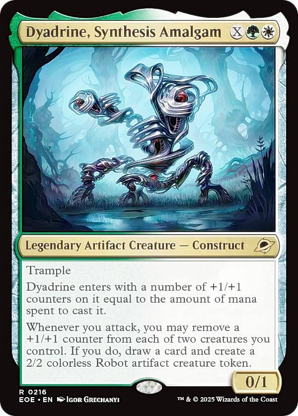 マジックザギャザリング EOE EN 0216 混合成体、ダイアドライン (英語版 レア) 久遠の終端 (MTG)