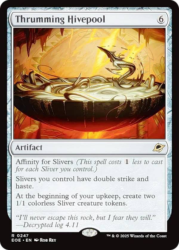 マジックザギャザリング EOE EN 0247 かき鳴らす巣槽 (英語版 レア) 久遠の終端 (MTG)