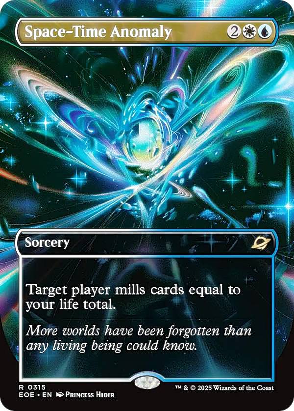 【ボーダーレス版】マジックザギャザリング EOE EN 0315 時空不調和 (英語版 レア) 久遠の終端 (MTG)