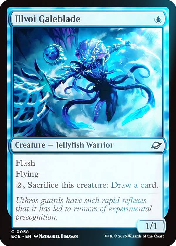 【FOIL】マジックザギャザリング EOE EN 0058 イルヴォイの烈風刃 (英語版 コモン) 久遠の終端 (MTG)