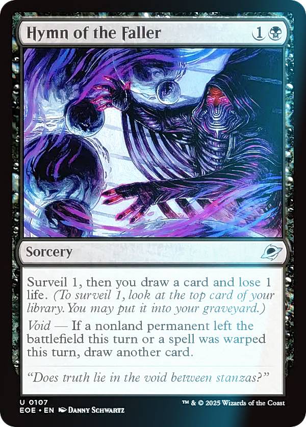 【FOIL】マジックザギャザリング EOE EN 0107 切り倒す者の賛歌 (英語版 アンコモン) 久遠の終端 (MTG)