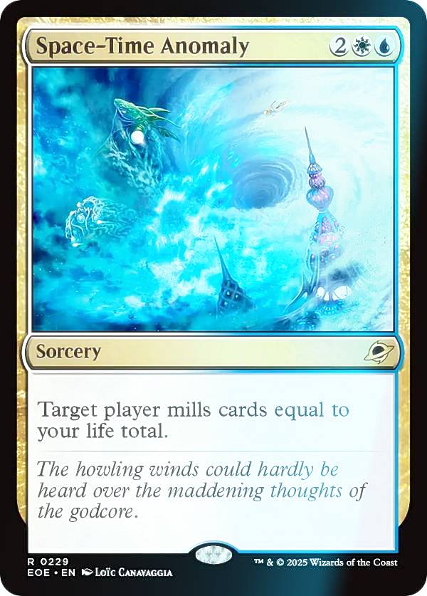 【FOIL】マジックザギャザリング EOE EN 0229 時空不調和 (英語版 レア) 久遠の終端 (MTG)