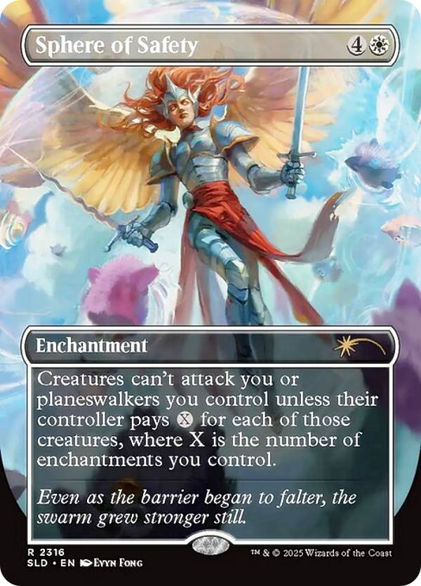 【ボーダーレス版】マジックザギャザリング SLD EN 2316 安全の領域 (英語版 レア) Secret Lair x Furby THE GATHERING (MTG)