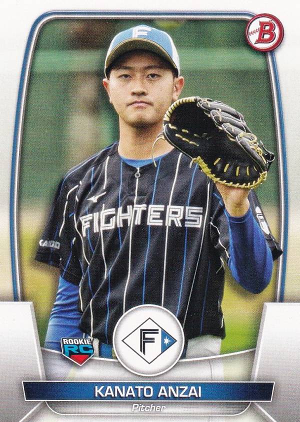 NPB ベースボールカード 24 安西叶翔 北海...の商品画像