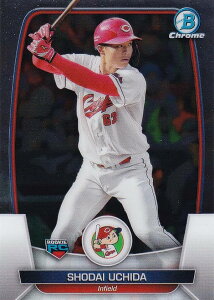【Chromeパラレル】NPB ベースボールカード 10 内田湘大 広島東洋カープ (ROOKIE) (ベースカード) 2023 TOPPS BOWMAN ボウマン