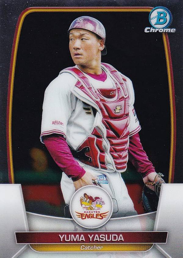 【Chromeパラレル】NPB ベースボールカード 46 安田悠馬 東北楽天ゴールデンイーグルス (ベースカード) 2023 TOPPS BOWMAN ボウマン