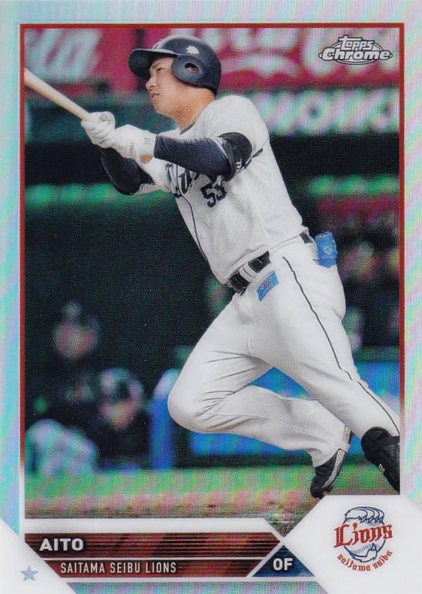 【REFRACTOR】NPB ベースボールカード 27 愛斗 埼玉西武ライオンズ (ベースカード) 2023 TOPPS CHROME