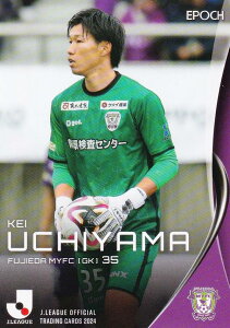 Jリーグオフィシャルカード 196 内山圭 藤枝MYFC (レギュラーカード) EPOCH 2024