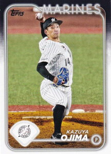 NPB ベースボールカード 55 小島和哉 千葉ロッテマリーンズ (ベースカード) 2024 TOPPS