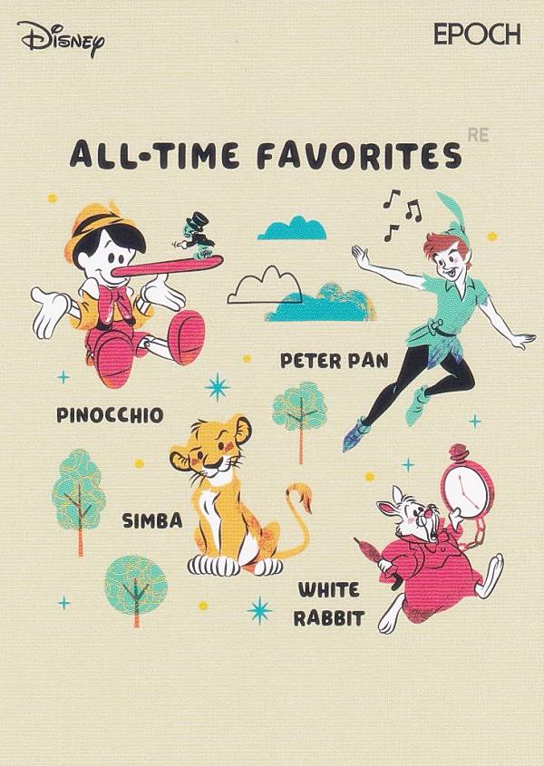 ��23 ALL-TIME FAVORITES (�쥮��顼������) �� 2024 PREMIER EDITION DISNEY AND PIXAR CHARACTERS ���쥯����󥫡���