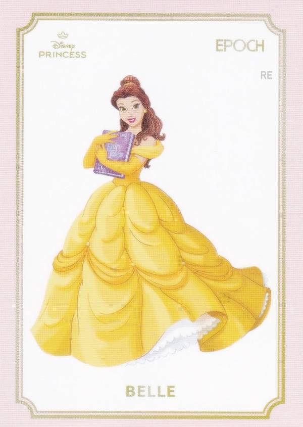 【03 ベル (レギュラーカード/DISNEY PRINCESS) 】 2025 EPOCH Collection Cards Disney Princess ディズニープリンセス
