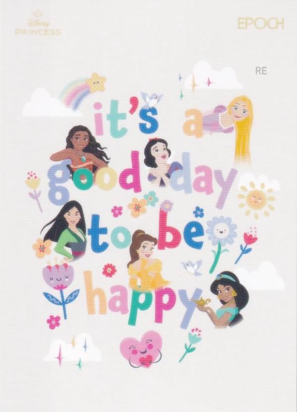 【22 ベル＆モアナ＆ラプンツェル＆ジャスミン＆ムーラン＆白雪姫 (レギュラーカード/DISNEY PRINCESS) 】 2025 EPOCH Collection Cards Disney Princess ディズニープリンセス