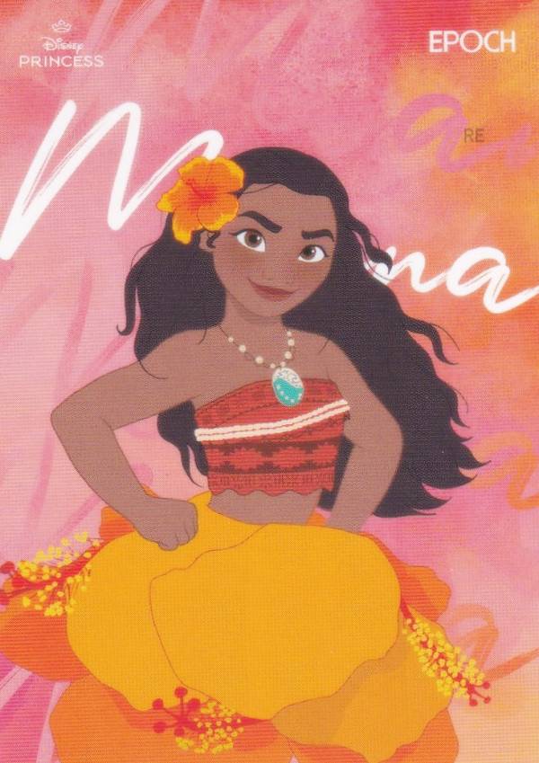 【41 モアナ (レギュラーカード/PRINCESS FLOWER) 】 2025 EPOCH Collection Cards Disney Princess ディズニープリンセス