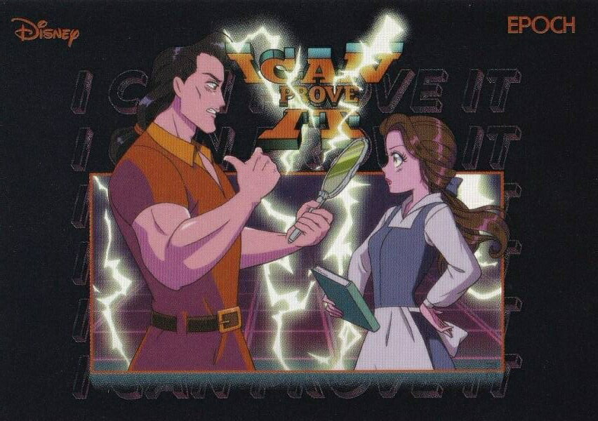 【[ホロA 43/50] MG-10 I can prove it (インサートカード/MANGA) 】 2025 EPOCH Collection Cards Disney Princess ディズニープリンセス