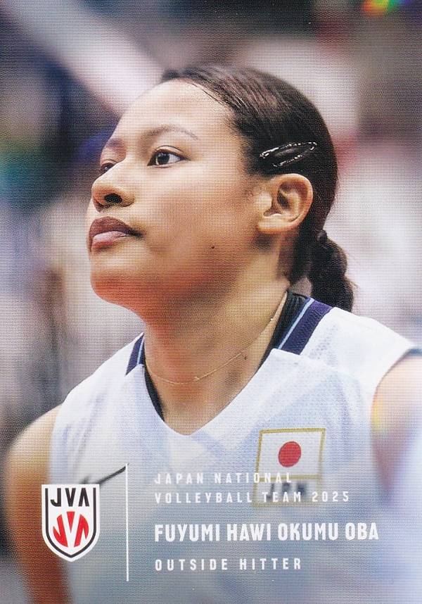 【RG62 オクム大庭冬美ハウィ (レギュラーカード)】 バレーボール女子日本代表 2025 トレーディングカード
