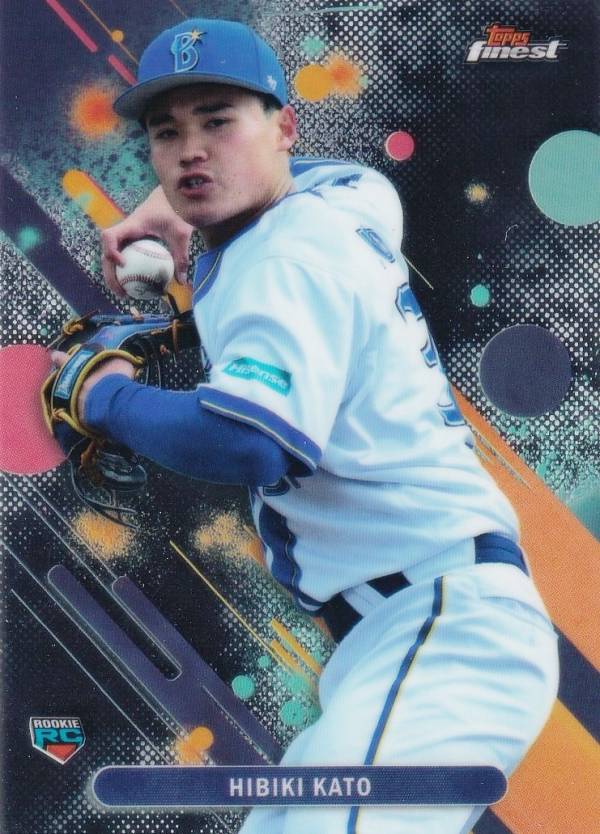NPB ベースボールカード 052 加藤 響 横浜DeNAベイスターズ (ベースカード/ROOKIE) 2025 Topps Finest ファイネスト